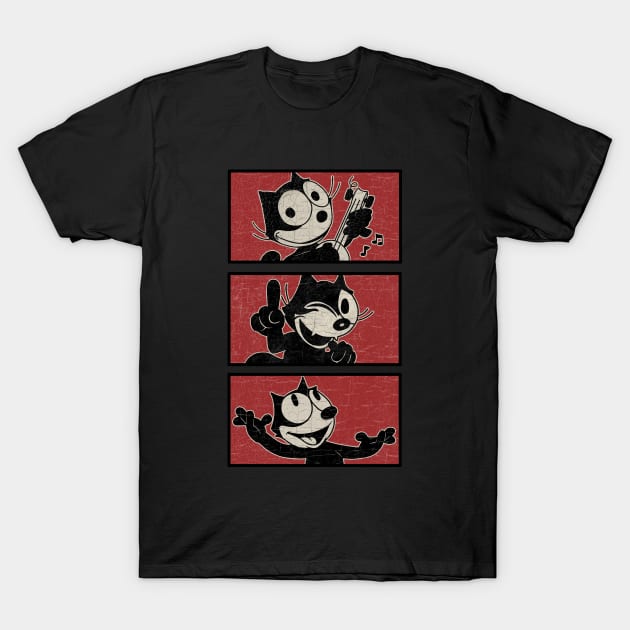 Felix the cat T-Shirt by valentinahramov